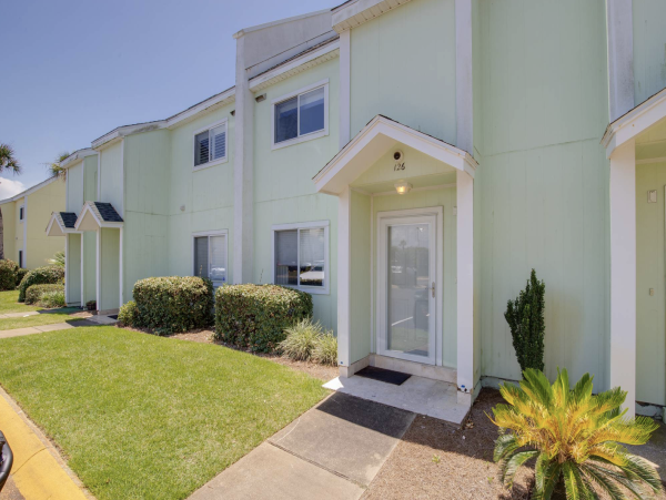 Oceanfront Townhome in Destins Gated Gulf Front South Bay Community